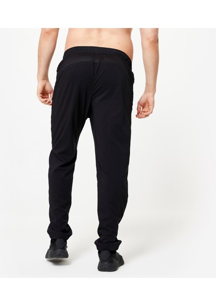 Domyos Erkek Siyah Regular Eşofman Altı Essential - Fitness indirimleri