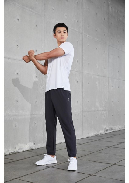 Domyos Erkek Siyah Regular Eşofman Altı Essential - Fitness