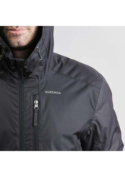 Quechua Erkek Outdoor Su Geçirmez Kar Montu - Siyah - Sh100 Warm -10°C