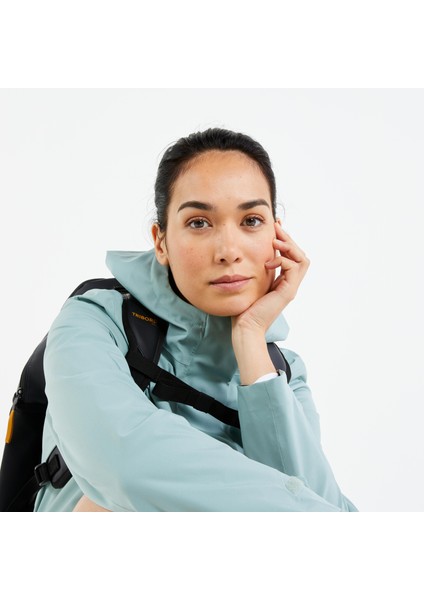 Tribord Kadın Yelkenli Yağmurluğu - Açık Yeşil - Sailing 500 fırsatları