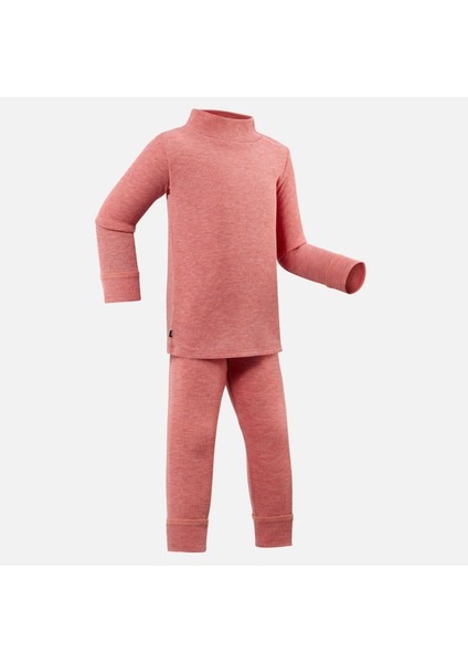 Wedze Bebek Sıcak Tutan Alt Kayak Termal İçliği - Pembe - Warm