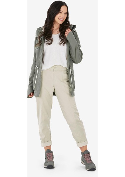 Quechua Kadın Outdoor Keten Pantolon - Bej - NH500 modelleri