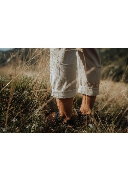 Quechua Kadın Outdoor Keten Pantolon - Bej - NH500