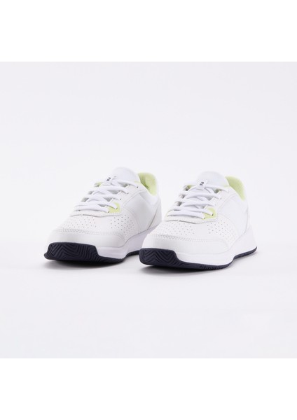 ARTENGO Çocuk Bağcıklı Tenis Ayakkabısı - Beyaz / Sarı - Essentıel