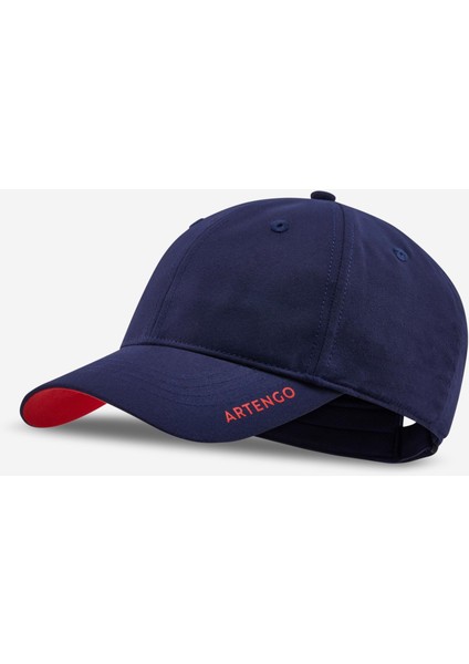 Artengo Tenis Şapkası - 58 Cm - Lacivert / Kırmızı - Tc500
