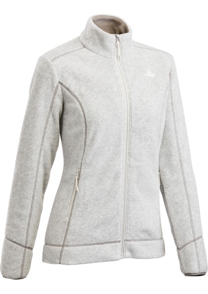 QUECHUA Kadın Outdoor Polar - Gri - MH120