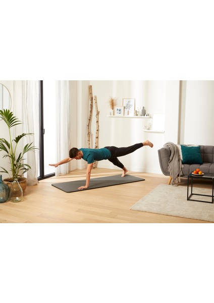 Domyos Konforlu Pilates Matı - L Boy - 190CM x 70CM x 20MM - Siyah