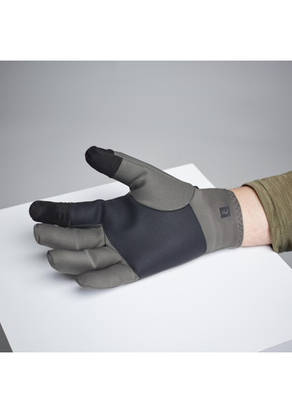 Solognac Dokunmatik Eldiven - Avcılık ve Doğa Gözlemi - Yeşil - 500 modelleri