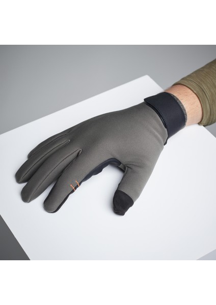 Solognac Dokunmatik Eldiven - Avcılık ve Doğa Gözlemi - Yeşil - 500 fırsatları