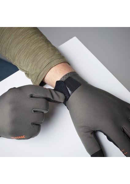 Solognac Dokunmatik Eldiven - Avcılık ve Doğa Gözlemi - Yeşil - 500