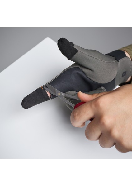 Solognac Dokunmatik Eldiven - Avcılık ve Doğa Gözlemi - Yeşil - 500