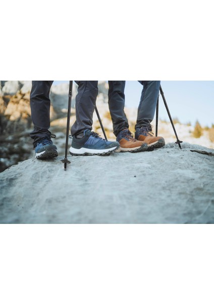 Quechua Erkek Outdoor Su Geçirmez Bot - Orta Boy Gövdeli - Kahverengi - MH500