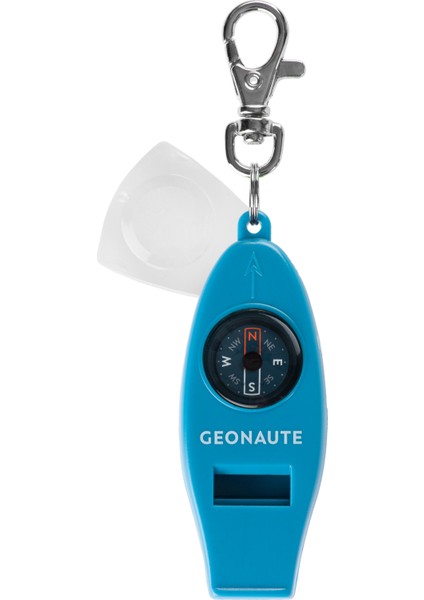 GEONAUTE Pusulalı Düdük / Oryantiring - Mavi - 50