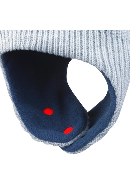 Wedze Bebek Kayak Beresi - Gri / Mavi - Warm