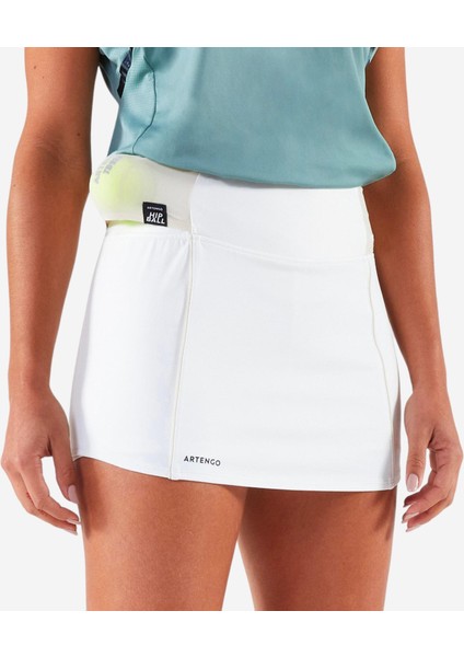 Artengo Tenis Eteği - Kırık Beyaz - TSkirt Dry Hip Ball fiyatları
