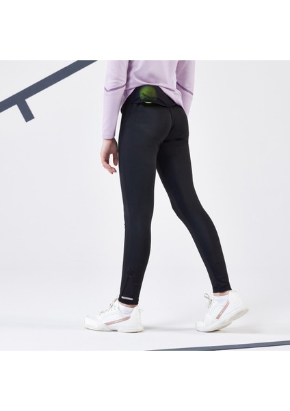 Artengo Çocuk Tenis Taytı - Siyah - 500