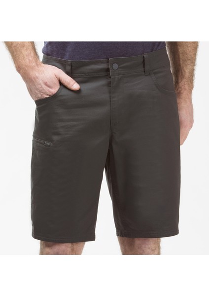 Quechua Erkek Outdoor Şort - Bej - NH500