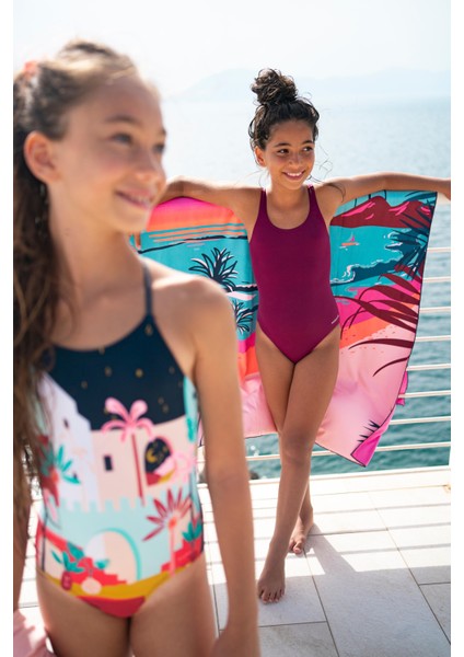 Nabaiji Çocuk Mayo - Mor - Vega