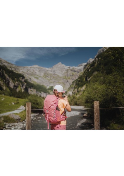 Quechua Çocuk Outdoor Şapka - 7/15 Yaş - Pembe/Bej - MH100