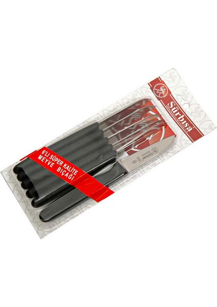 61007 Siyah Meyve Bıçağı - TTA138 - Nrmsa