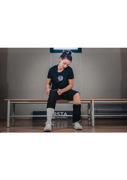 Allsix Voleybol Dizliği - Siyah - Vkp500