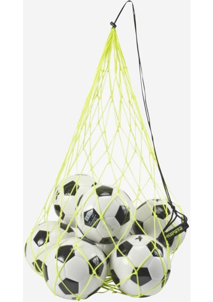 Kipsta Futbol Topu Taşıma Filesi - 10 / 14 Top - Siyah / Sarı