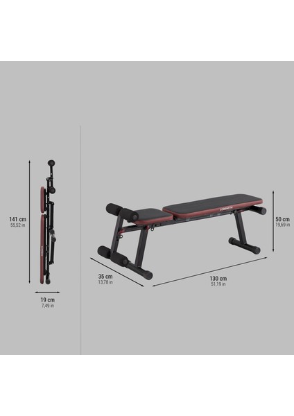 Corength Katlanabilir Ağırlık ve Mekik (Bench) Sehpası 500