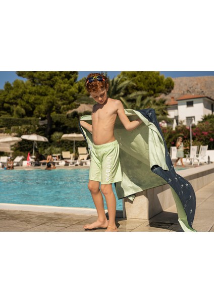 Nabaiji Mikrofiber Havlu - Xl - Baskılı - 110 x 175 cm