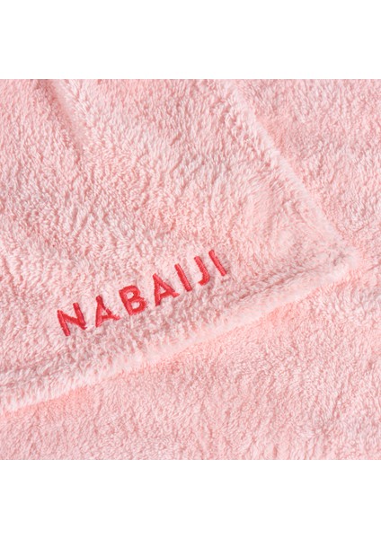 Nabaiji Mikrofiber Havlu - L Boy - Açık Pembe - 80 X 130 Cm