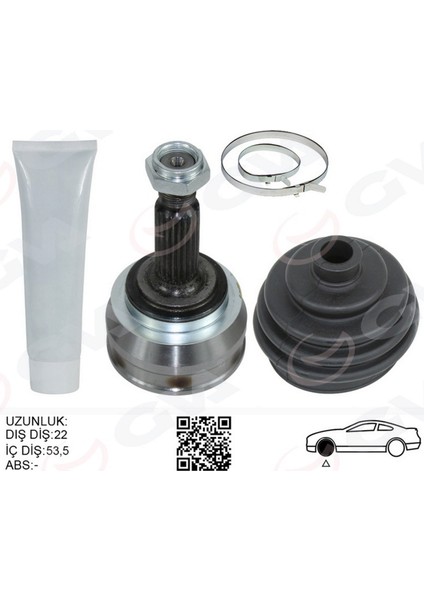 Aks Kafasi Seti Diş Skoda Favorit 1.3 89-97 - Felicia 1.3-1.6-1.9d 94-01 Gnzrz