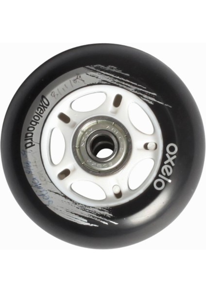 Oxelo Waveboard Tekerleği - 2'li - Siyah modelleri