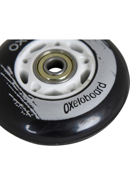 Oxelo Waveboard Tekerleği - 2'li - Siyah fırsatları