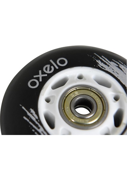Oxelo Waveboard Tekerleği - 2'li - Siyah