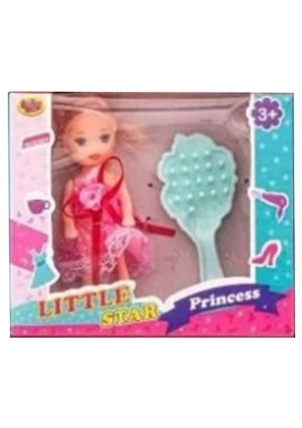 Luxury Prenses Aksesuarlı Mini Bebek Seti 1 Adet