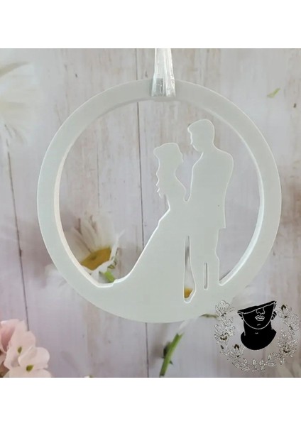 Luxury Romantik Çift Mumluk Mum Standı Gölge Yapıcı Özel Hediye 1 Adet