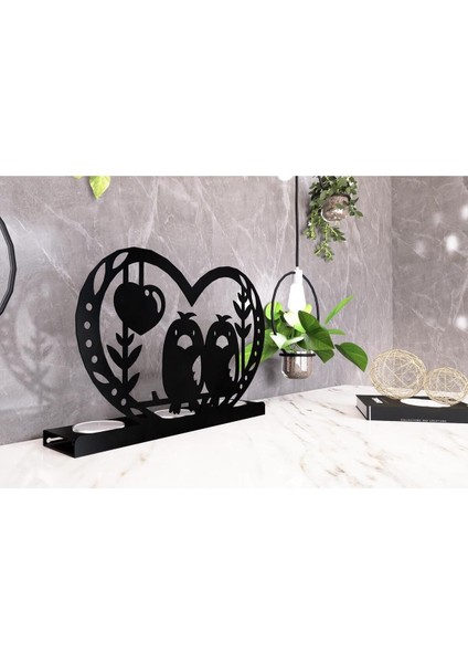 Luxury Love Birdy 3'lü Metal Mumluk - Siyah 1 Adet fırsatları