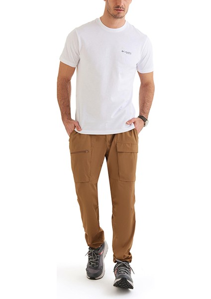 CS0373 Csc M Pfg Tarpon Print Ss Tee Erkek T-Shirt