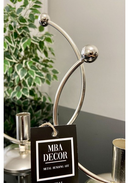 Luxury Golden Horn Şamdan Mumluk Full Gümüş Kaplama Dekoratif Mumluk 2 Li ( Ikili ) Metal Paslanmaz Dolu 1 Adet modelleri
