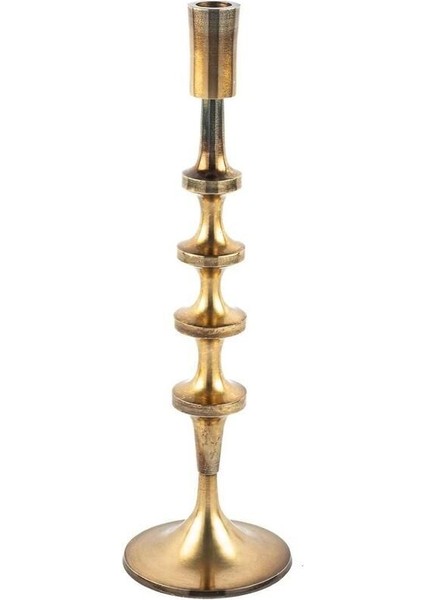 Luxury Gold Bölmeli Mumluk 12X39CM 1 Adet
