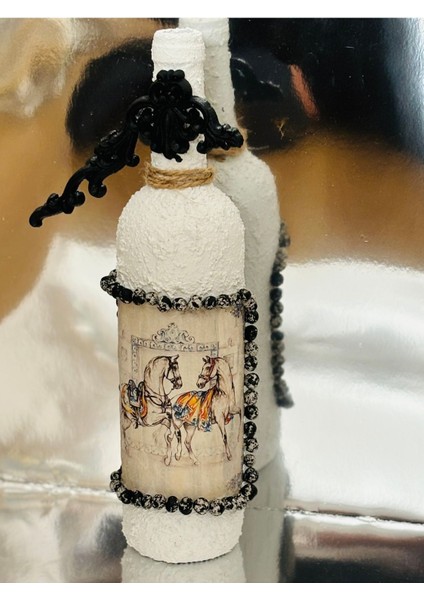 Luxury Royal Horse’s Handmade Şişe Şamdan 1 Adet