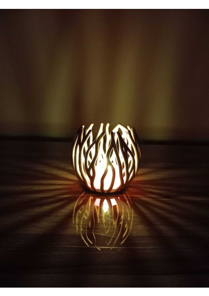 Luxury Dekoratif Gold Tea Light Mumluk 1 Adet indirimleri