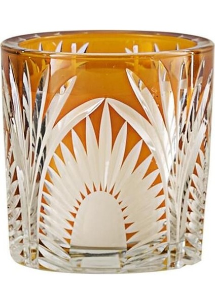 Luxury Kahverengi Retro Mumluk 10 cm 1 Adet