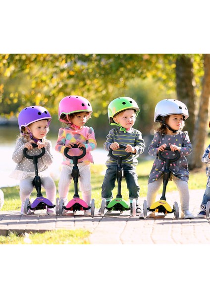 Scooter Mini Deluxe 3 In 1 Mavi MMD014