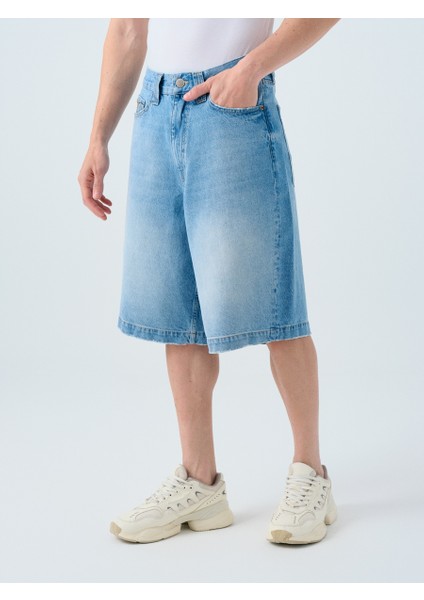 Baggy Fit Erkek Şort