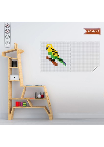 Statik Kağıt Kodlayarak Boyama Çalışması (Model- 2) 60 cm x 150 cm Nrmsa