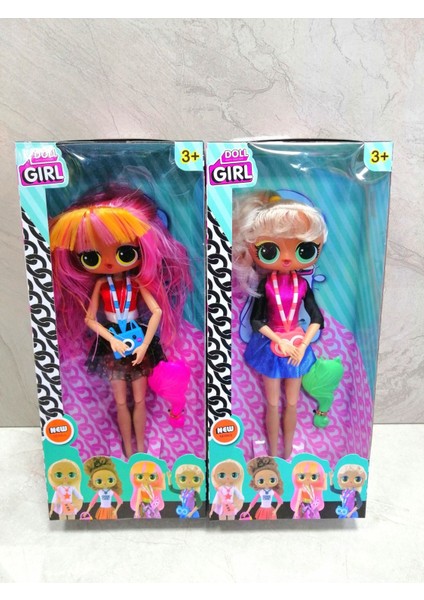 Luxury Girl Oyuncak 2'li Bebek Seti 25 cm ( Eklemli ) 1 Adet fiyatları