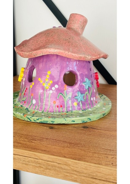 Luxury Seramik Hobbit Ev Mumluk 1 Adet modelleri