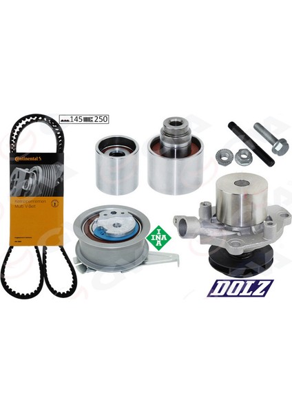 Devirdaimli Triger Seti Golf7-A3-Leon-Passat-Tiguan 1.6-2.0 Tdi 13 Clha/b-Dcxa-Crlb-Cuvc-Crka-Crkb- Gnzrz
