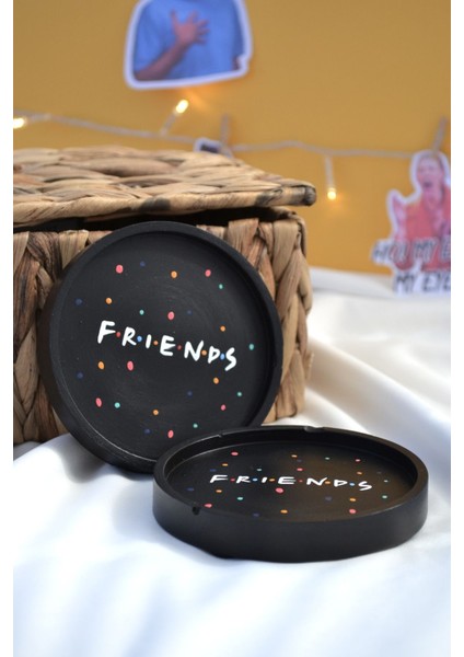 Luxury Ikili Friends Bardak Altlığı 1 Adet fırsatları