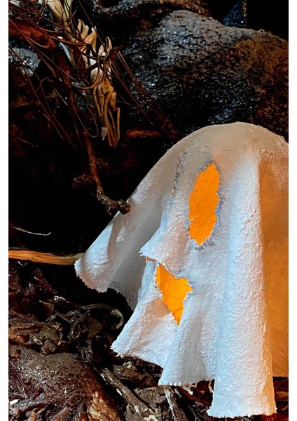 Luxury Dekoratif Hediyelik Halloween Cadılar Bayramı Hayalet Model Tealight Mumluk ve Tütsülük 1 Adet fırsatları